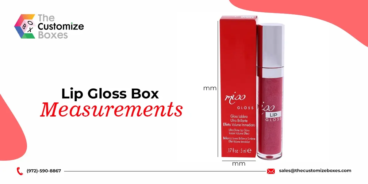 measurements of lip gloss box